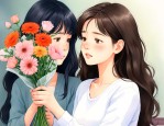 女性朋友生病了送什么花