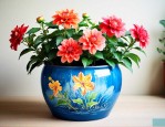 大缸花盆适合养什么花