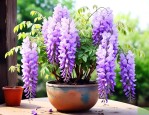 盆栽紫藤花的养殖方法