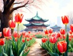中国有没有郁金香之都