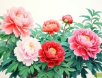 玉堂富贵指哪几种花材