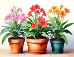 盆栽植物室内四季开花