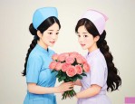 送护士姐姐鲜花送什么