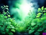 绿色植物晚上释放氧气吗