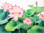 荷花和百合寓意和象征