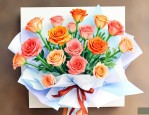 师傅过生日送什么花好