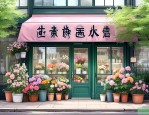 带新字的花店名字大全