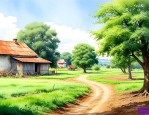 农村院里适合种什么树