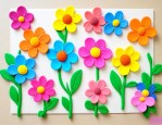 彩泥手工小花做法大全