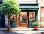 店铺门口适合种什么树