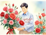 父亲节的时候送什么花