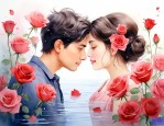 以花表达浪漫爱情句子