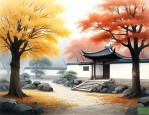 郑板桥删繁就简三秋树