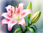 百合花的花苞长什么样