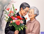 2025年送给老人送什么花