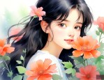 喜欢花的女生性格特点