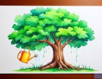 幸福树正确的浇水方式