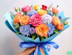 生日送什么颜色的花好
