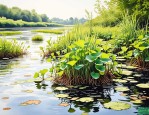 2025年河里种植水生植物