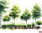 小区绿化树苗种类大全