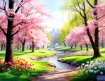 公园春天开的花有哪些