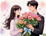 2025年女生送男生什么花
