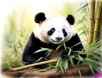 熊猫吃竹子的什么部位