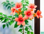 凌霄花可以种在室内吗