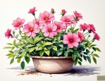2025年春夏季开花的盆栽