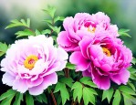 牡丹花颜色有几种颜色