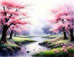 一夜风雨声花落知多少