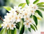 白蜡材结桂花的歇后语
