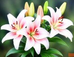 百合花鳞茎长什么样子