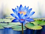 蓝莲花的寓意象征意义
