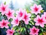 春天杜鹃花可以淋雨吗