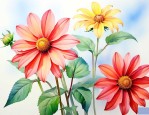 八月的代表花是什么花