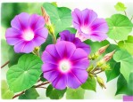 牵牛花一般是什么颜色