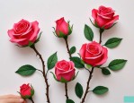 2025年玫瑰花苞手工制作