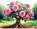 月季花树桩的养殖方法
