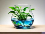 玻璃缸适合养什么植物