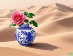 2025年沙漠玫瑰青花瓷2
