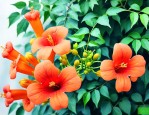 凌霄花和炮仗花的区别