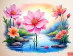 花象征美好生活的句子