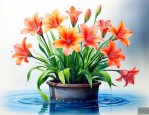一帆风顺花水里怎么养