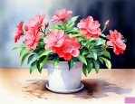 适合家里养的开花的花