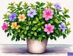 2025年怎么养双色茉莉花