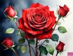 红玫瑰花语1到100