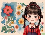2025年小孩花辫子怎么编