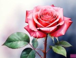 怎么描写玫瑰花的外形