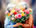 老年母亲生日送什么花